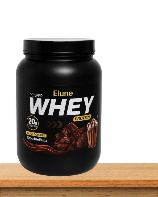 Suplemento Whey Protein Elune Gourmet Chocolate Belga