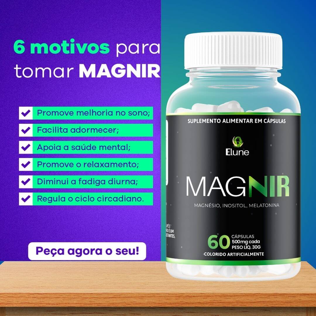 MaGnir Magnesio Inositol Elune - Pote 60 capsulas