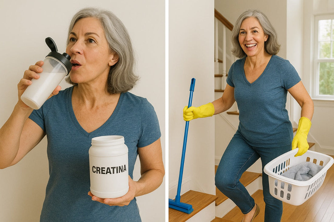 Creatina melhora rotina