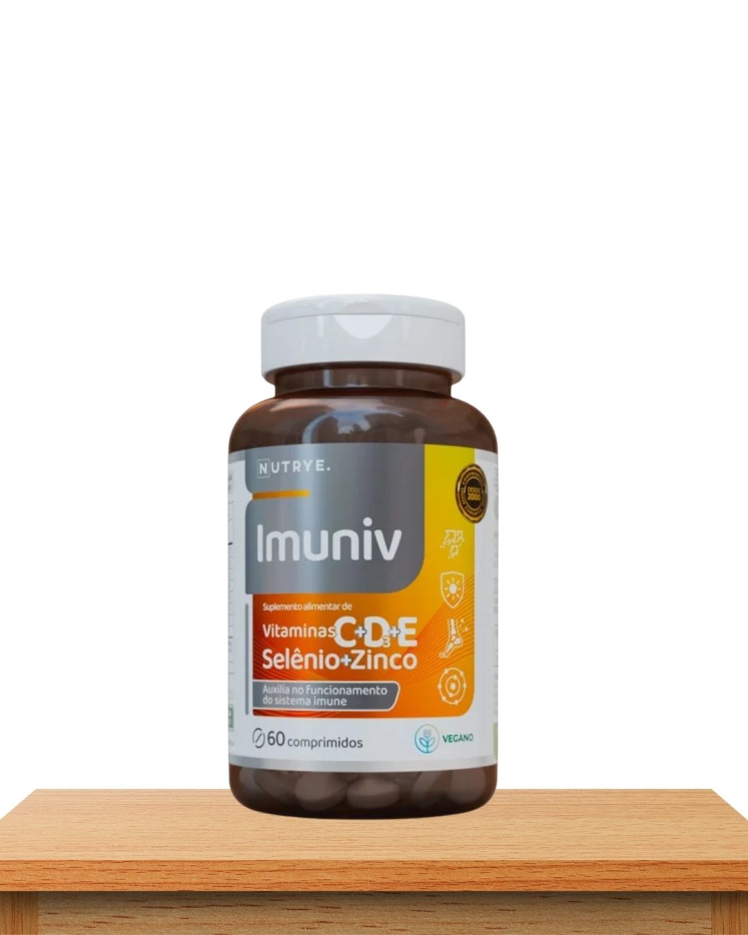 Suplemento Para Imunidade Imuniv 60 Comprimidos