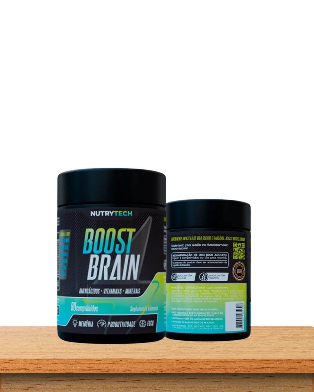 Boost Brain Nutrye: Foco, Memória e Performance Mental Nootrópico