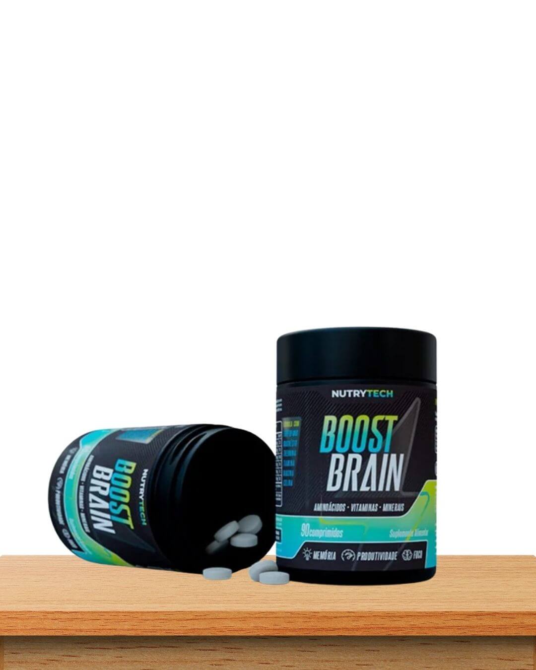 Boost Brain Nutrye: Foco, Memória e Performance Mental Nootrópico