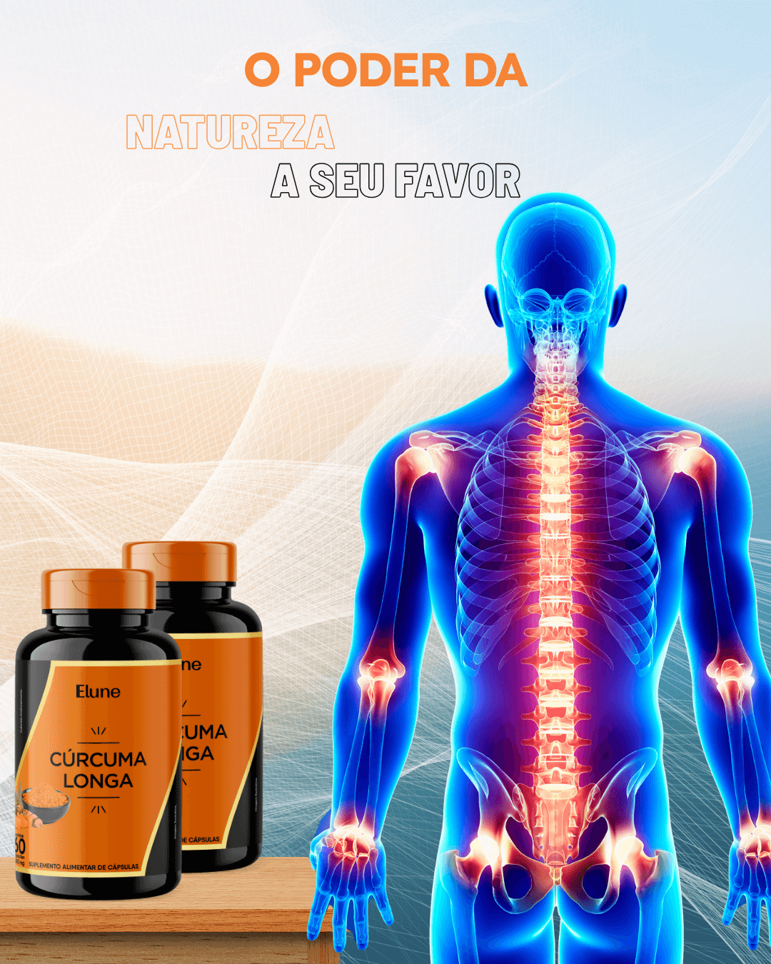Curcuma Longa Elune pote 60capsulas