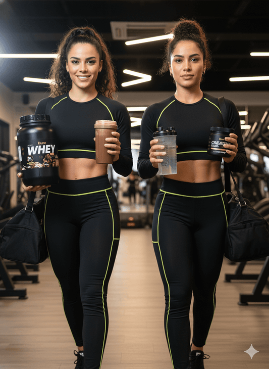 Combo Whey Protein chocolate + Creatina Elune