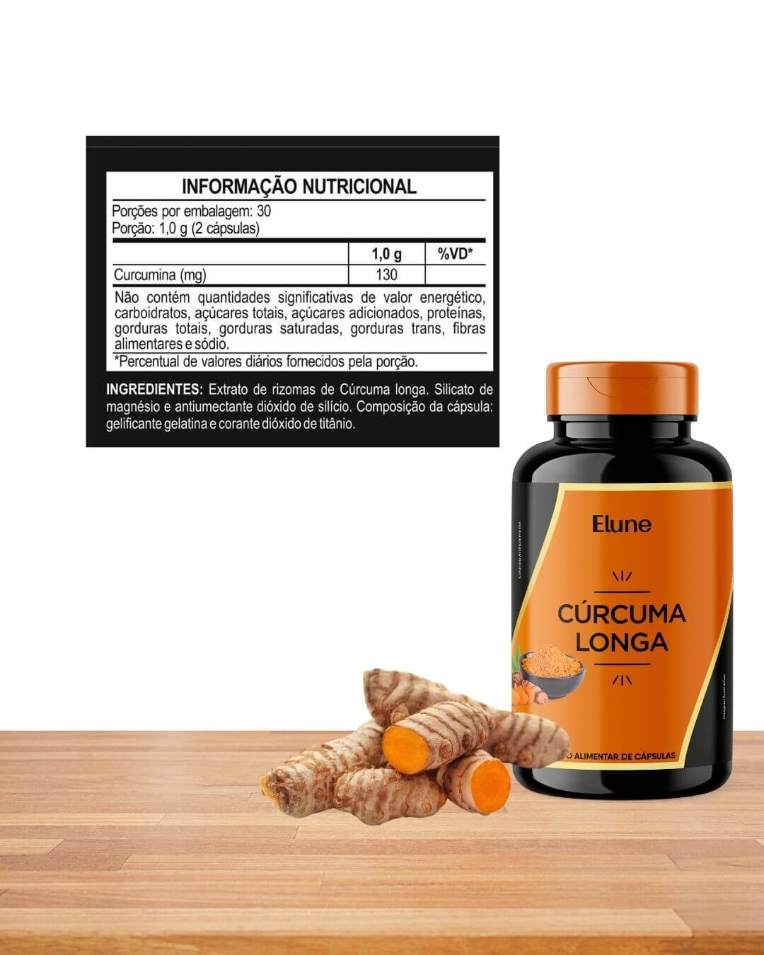 Curcuma Longa Elune pote 60capsulas